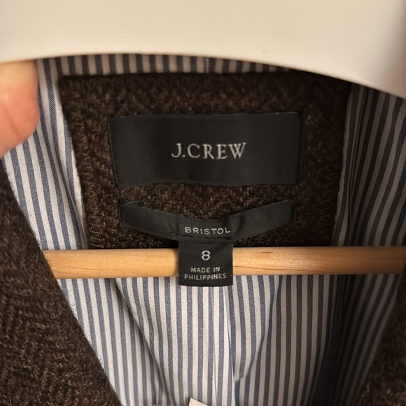 J. Crew RETAIL Bristol blazer in chocolate herringbone wool - Picture 10 of 13